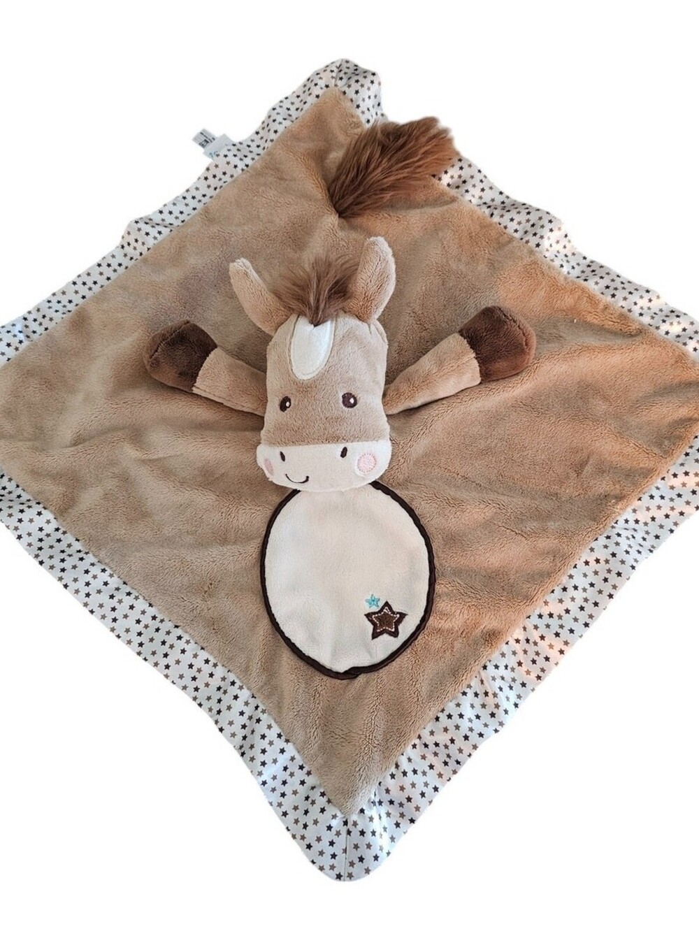 Douglas Star Pony Lil Snuggler Lovey Security Blanket Stuffed Animal Horse Plush